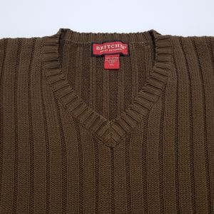 Britches Great Outdoors Brown Knit Sweater XXL